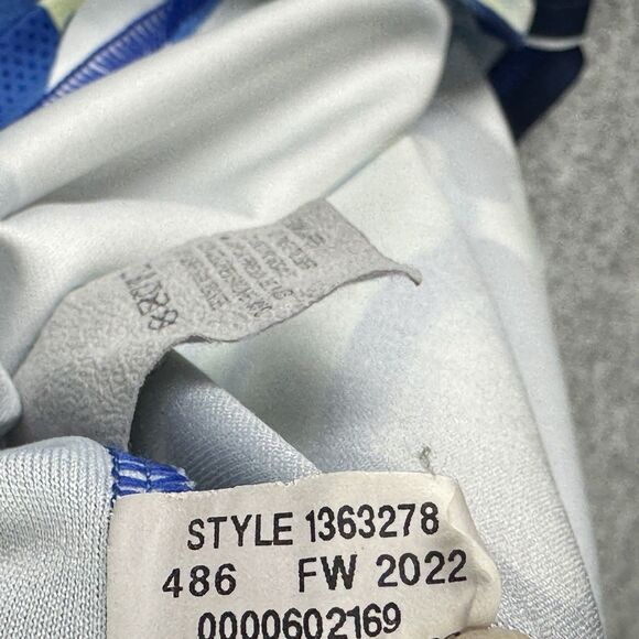 Under Armour UA Tech Camo Shirt Youth XL Blue Loose Fit Performance Big Logo* - Picture 15 of 15